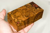 Large stabilized wood wild olive burl block