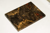 Stabilized oak burl wood scales