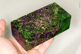 Large stabilized box elder burl wood block