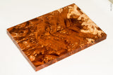 Stabilized box elder burl wood scales