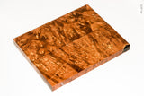 Stabilized box elder burl wood scales