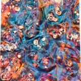 Large stabilized box elder burl wood block