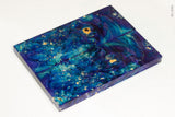 Stabilized box elder burl wood scales