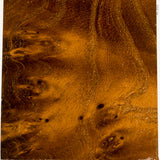 Stabilized wood wild olive burl block
