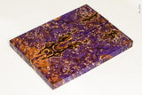 Stabilized box elder burl wood scales