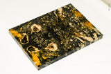 Stabilized box elder burl wood scales