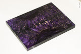 Stabilized box elder burl wood scales