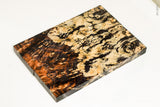 Stabilized box elder burl wood scales