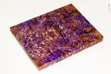 Stabilized box elder burl wood scales