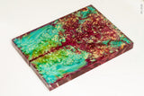 Stabilized box elder burl wood scales