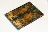 Stabilized oak burl wood scales