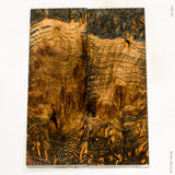 Stabilized oak burl wood scales