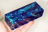 Stabilized box elder burl wood block