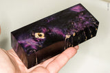 Stabilized box elder burl wood block