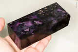 Stabilized box elder burl wood block