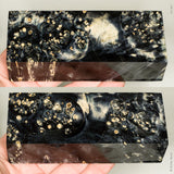 Stabilized box elder burl wood block
