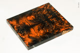 Stabilized box elder burl wood scales