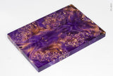 Stabilized box elder burl wood scales