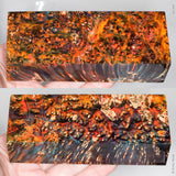 Stabilized box elder burl wood block