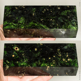Stabilized box elder burl wood block