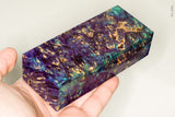 Stabilized box elder burl wood block