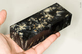 Stabilized box elder burl wood block