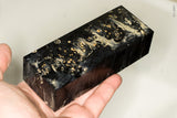 Stabilized box elder burl wood block