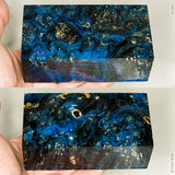 Large stabilized box elder burl wood block