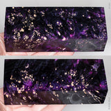 Stabilized box elder burl wood block