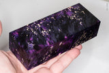 Stabilized box elder burl wood block