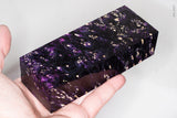 Stabilized box elder burl wood block
