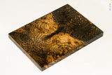 Stabilized oak burl wood scales