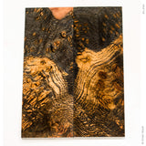 Stabilized oak burl wood scales