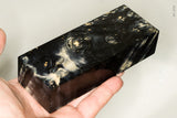 Stabilized box elder burl wood block