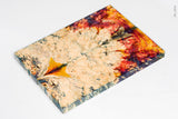 Stabilized box elder burl wood scales
