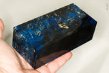 Large stabilized box elder burl wood block