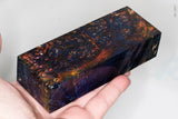 Stabilized box elder burl wood block