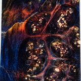 Stabilized box elder burl wood block