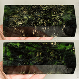 Stabilized box elder burl wood block