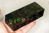 Stabilized box elder burl wood block