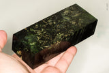 Stabilized box elder burl wood block