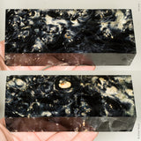 Stabilized box elder burl wood block