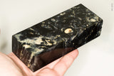 Stabilized box elder burl wood block