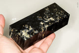 Stabilized box elder burl wood block