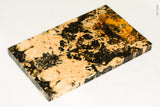 Stabilized box elder burl wood scales