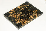 Stabilized box elder burl wood scales