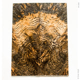 Stabilized oak burl wood scales