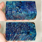 Large stabilized box elder burl wood block