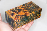 Large stabilized box elder burl wood block