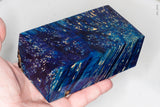 Large stabilized box elder burl wood block